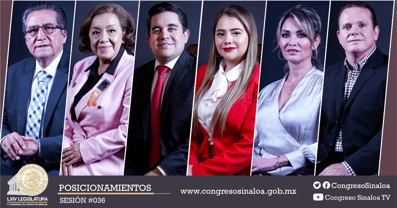 La 64 Legislatura trabaja sin colores partidistas: PAS, Morena, PRI, PT y  MC - Observatorio Periodístico Sinaloense